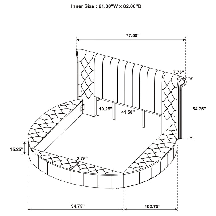 Sonya Eastern King & Queen Bed