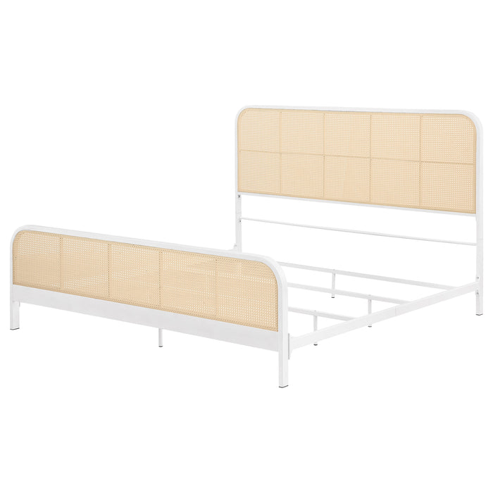 Lanewood Eastern King & Queen Bed Black & White