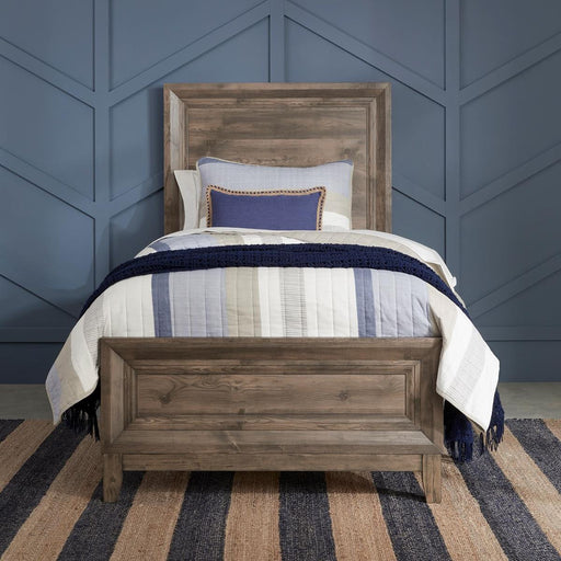 Liberty Furniture Ridgecrest Full Panel Bed in Cobblestone image