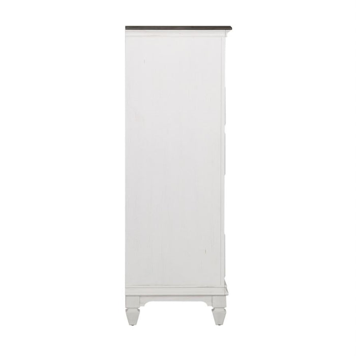 Liberty Furniture Allyson Park Drawer Chest in Wirebrushed White