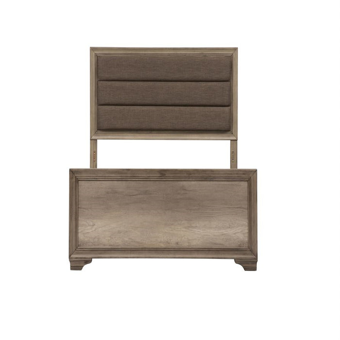 Liberty Furniture Sun Valley Full Upholstered Bed in Sandstone