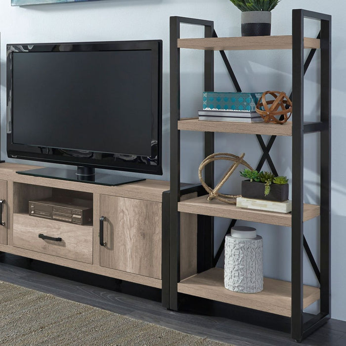 Liberty Furniture Sun Valley Pier Unit with Faux Metal in Sandstone image