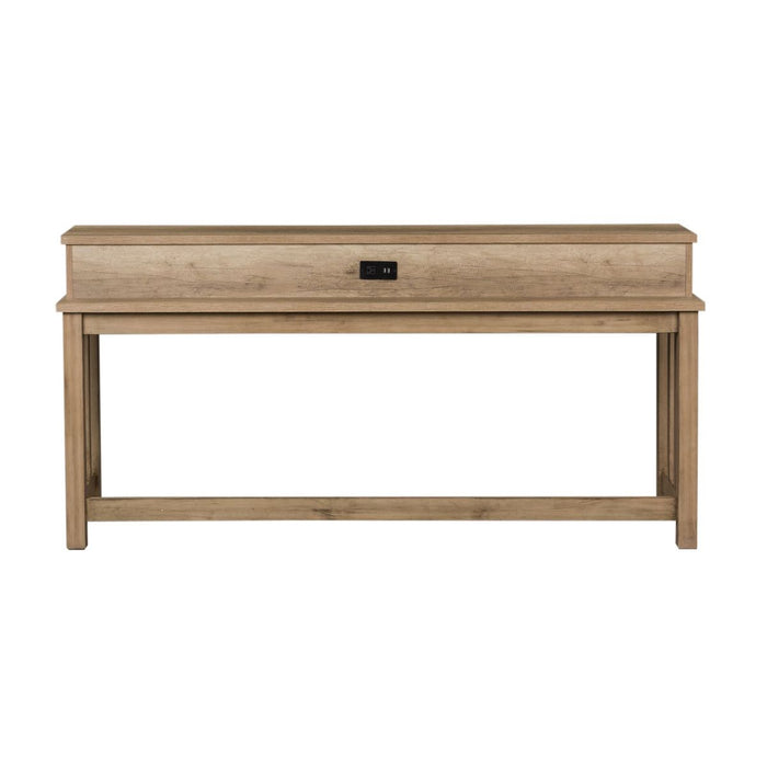 Liberty Furniture Sun Valley Console Bar Table in Brown