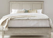 Liberty Furniture Ivy Hollow King Panel Bed in Weathered Linen image