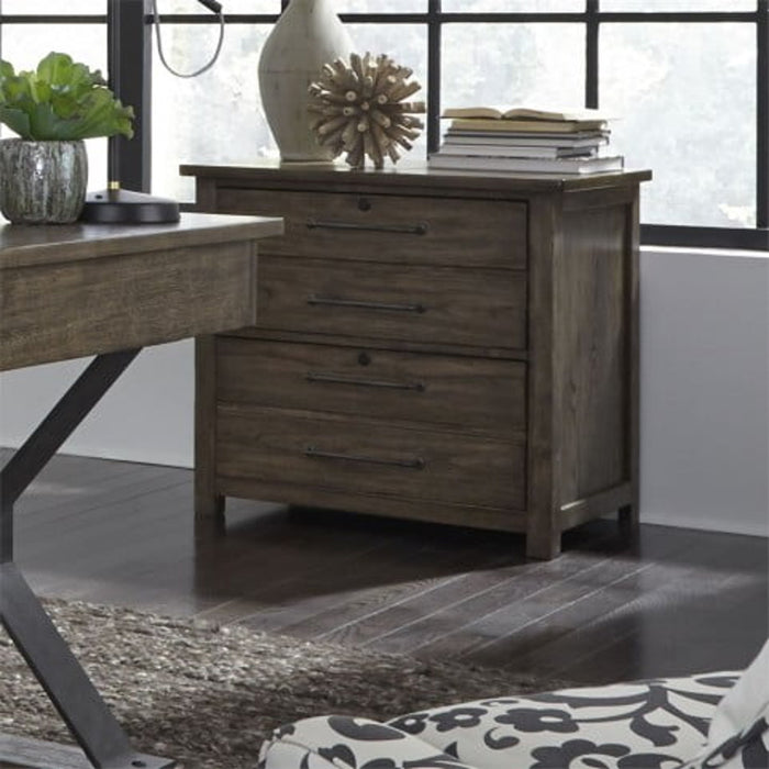 Liberty Sonoma Road Lateral File in Weather Beaten Bark
