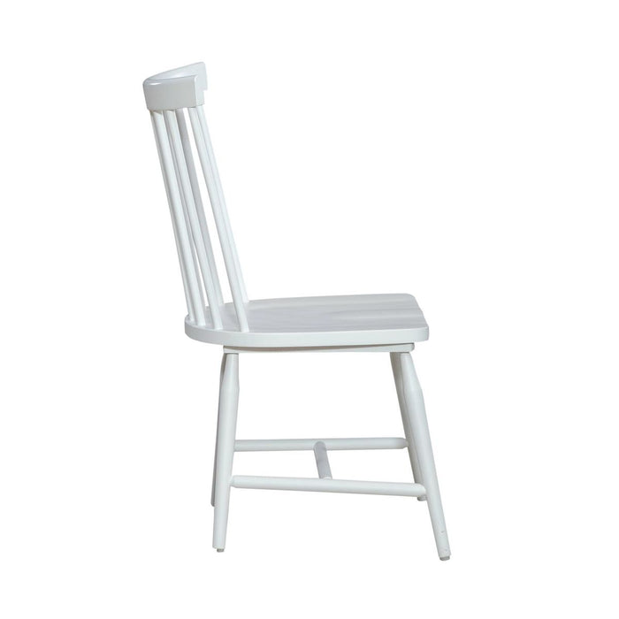 Liberty Furniture Palmetto Heights Spindle Back Side Chair (Set of 2) in Two-Tone