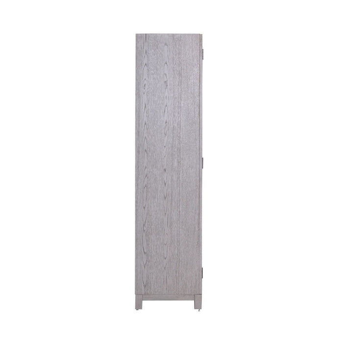 Liberty Furniture Palmetto Heights Bunching Display Cabinet in Two-Tone