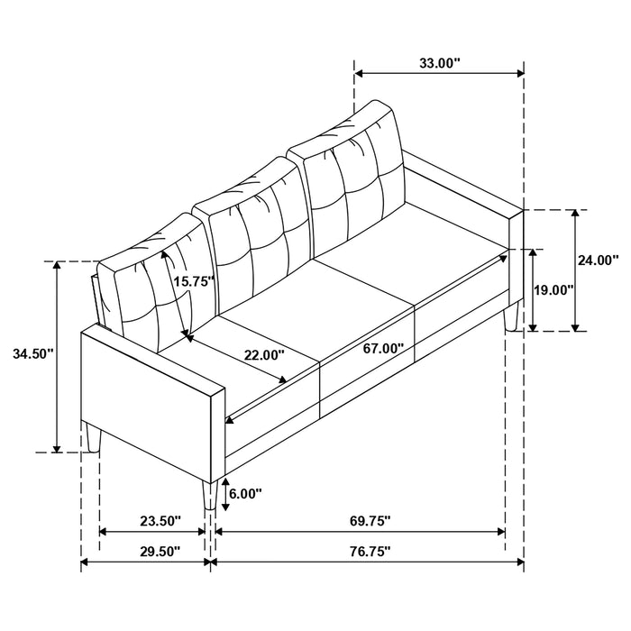 Bowen Stationary 3 Pc Sets