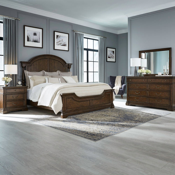 Liberty Furniture Arden Road 8 Drawer Dresser in Satin Cherry