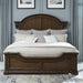 Liberty Furniture Arden Road King Arched Poster in Satin Cherry image