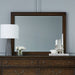 Liberty Furniture Arden Road Landscape Mirror in Satin Cherry image