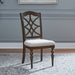 Liberty Furniture Arden Road Splat Back Side Chair (RTA) (Set of 2) in Satin Cherry image