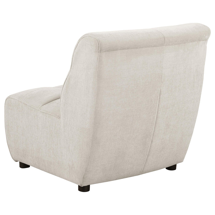 Charlotte Upholstered Modular Sectional Sofa Ivory