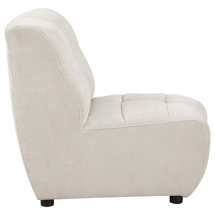 Charlotte Upholstered Modular Sectional Sofa Ivory