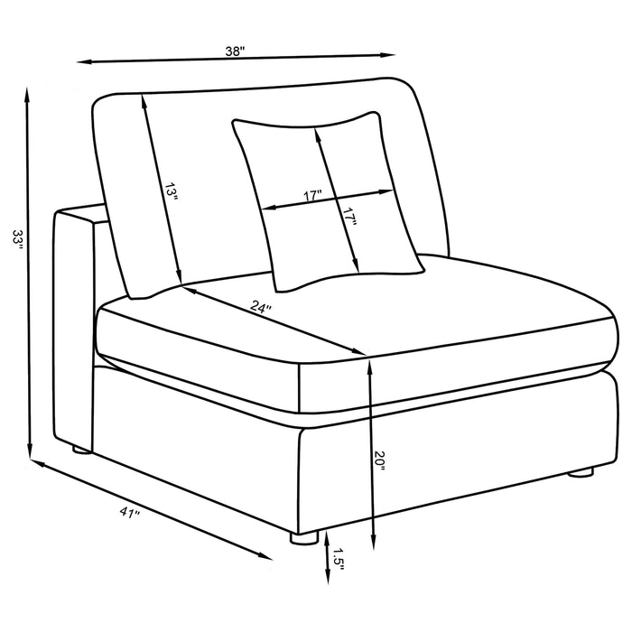 Serene Modular Sectionals sofa sets