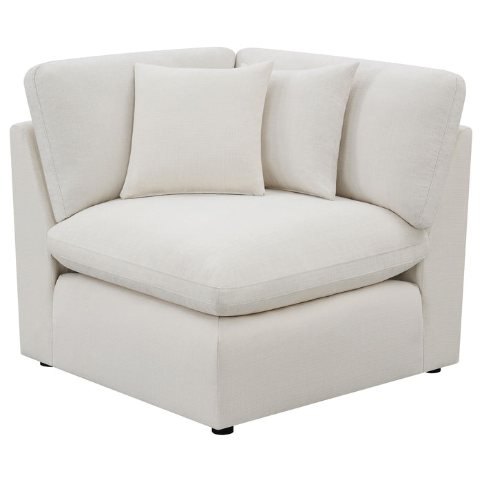 Hobson Upholstered Corner Charcoal