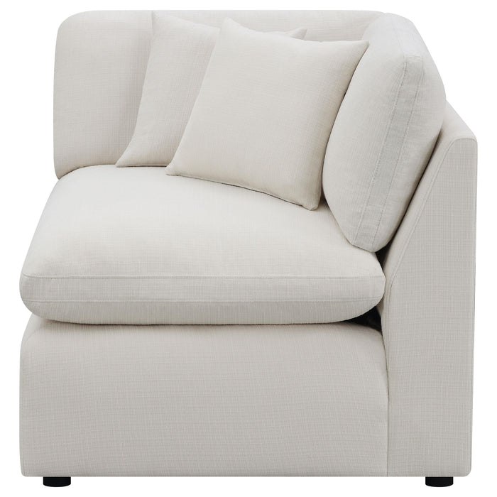 Hobson Upholstered Corner Charcoal