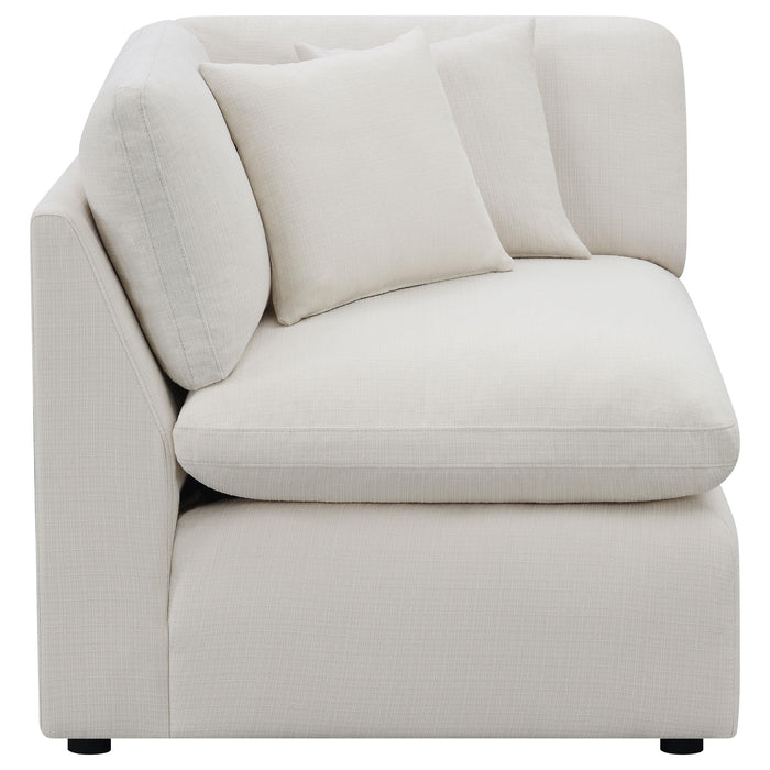 Hobson Upholstered Corner Charcoal