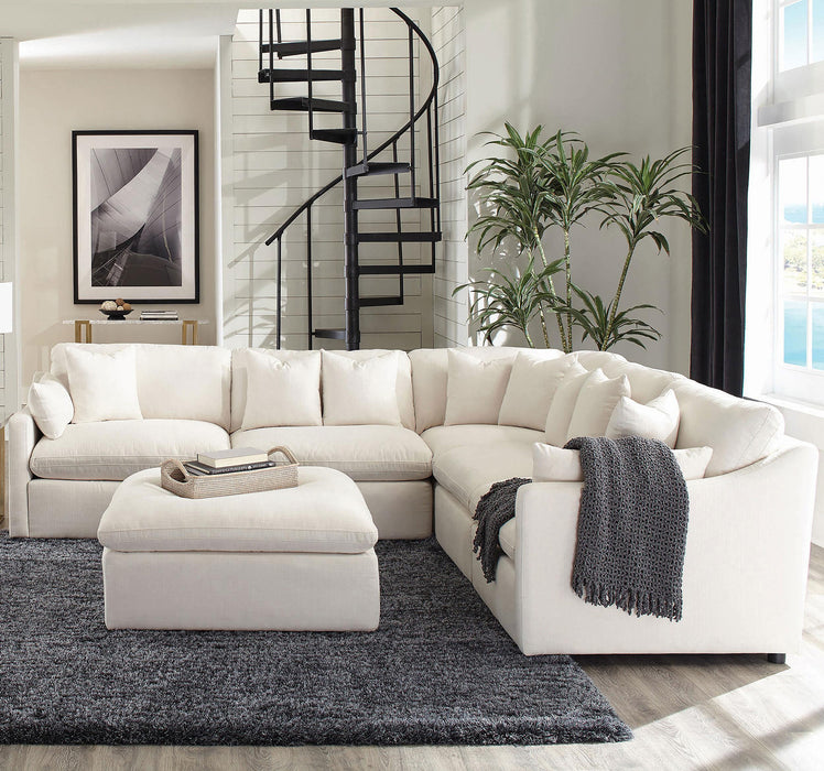 Hobson Upholstered Corner Charcoal