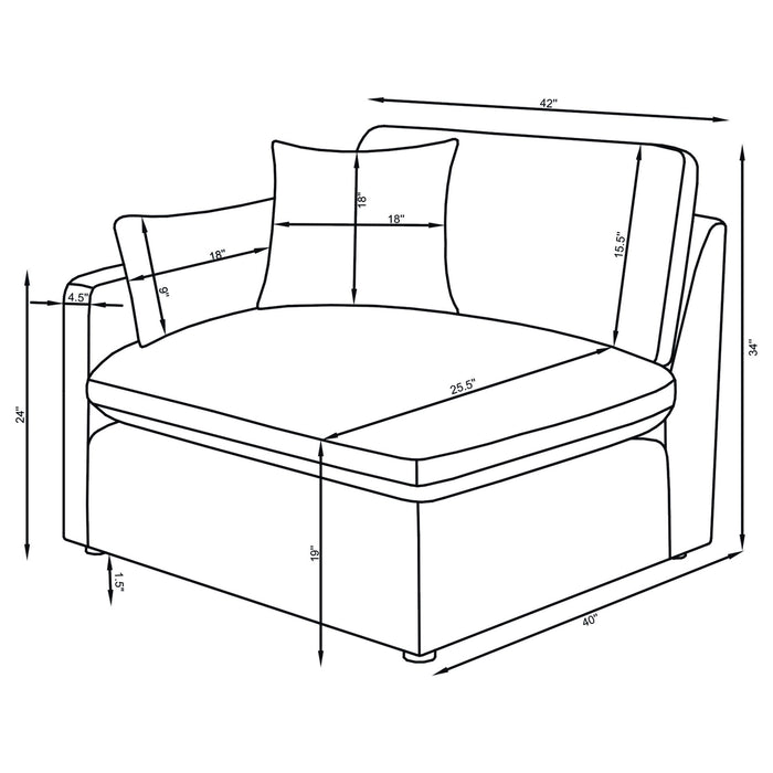 Hobson Recliner Sectionals