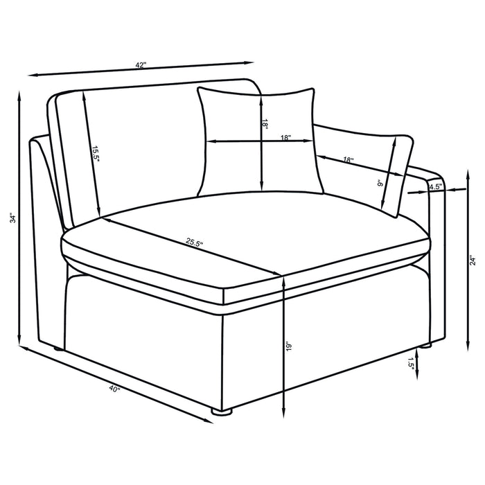 Hobson Recliner Sectionals