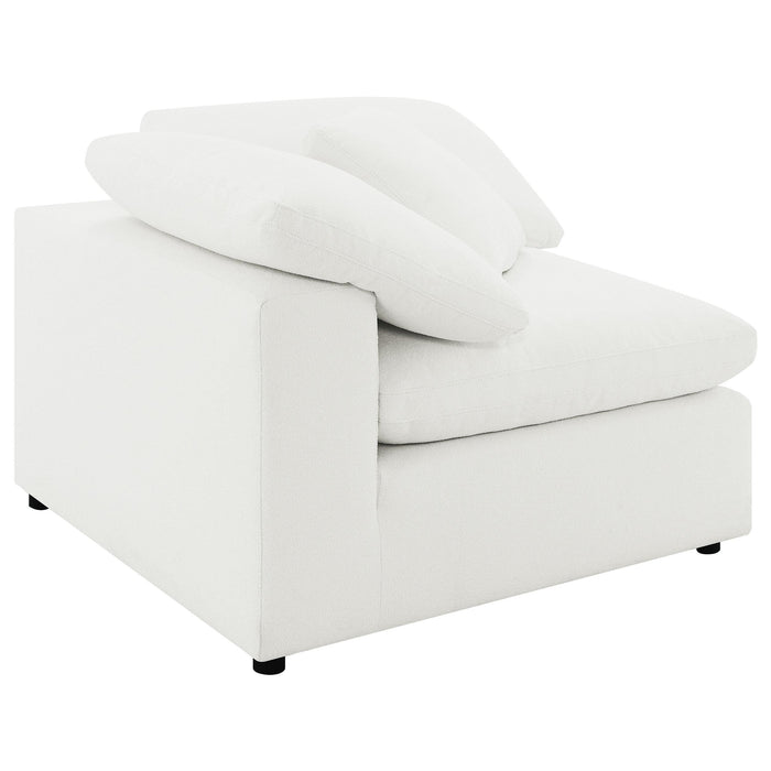 Raleigh Boucle Upholstered Corner Chair