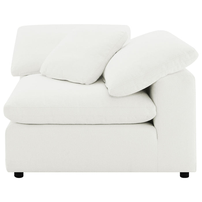 Raleigh Boucle Upholstered Corner Chair