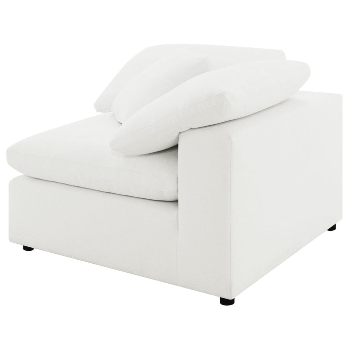 Raleigh Boucle Upholstered Corner Chair