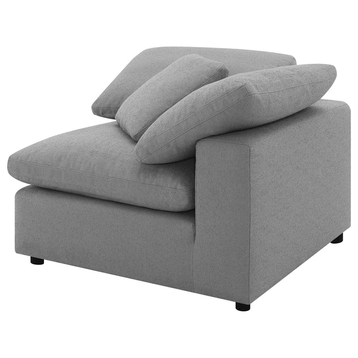 Raleigh Boucle Upholstered Corner Chair