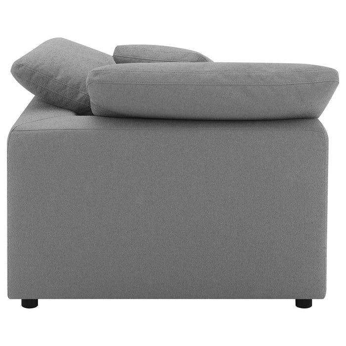 Raleigh Boucle Upholstered Corner Chair