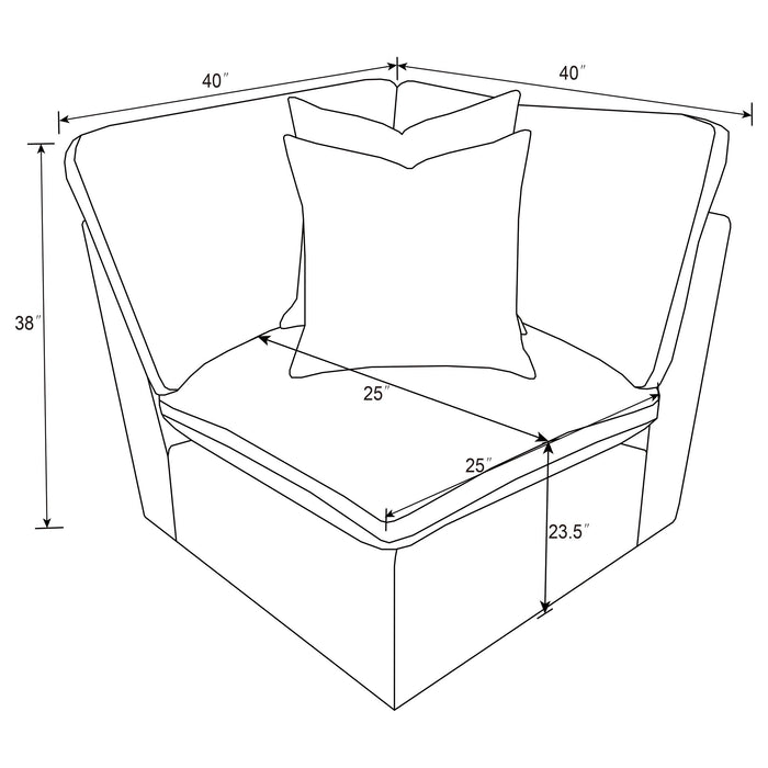 Collins Modular Corner Chair