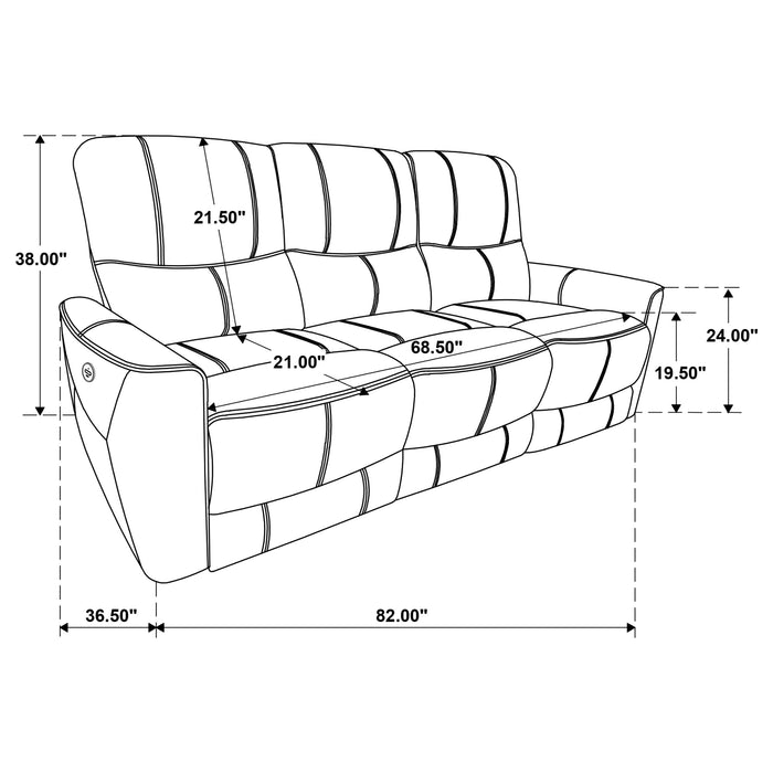 Greenfield Power Reclining 3 Pc Set