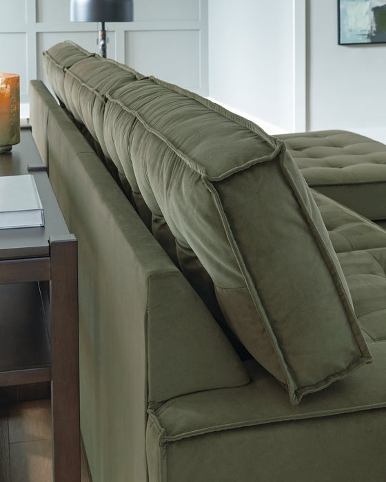 Caspian-Town Sectional with Chaise