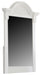 Liberty Furniture Summer House Small Mirror in Oyster White image