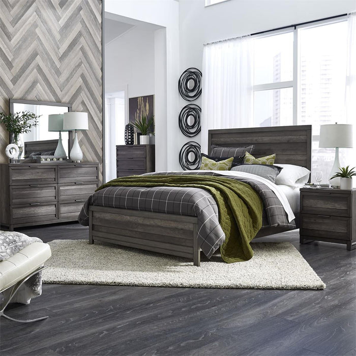 Liberty Furniture Tanners Creek Mirror in Greystone