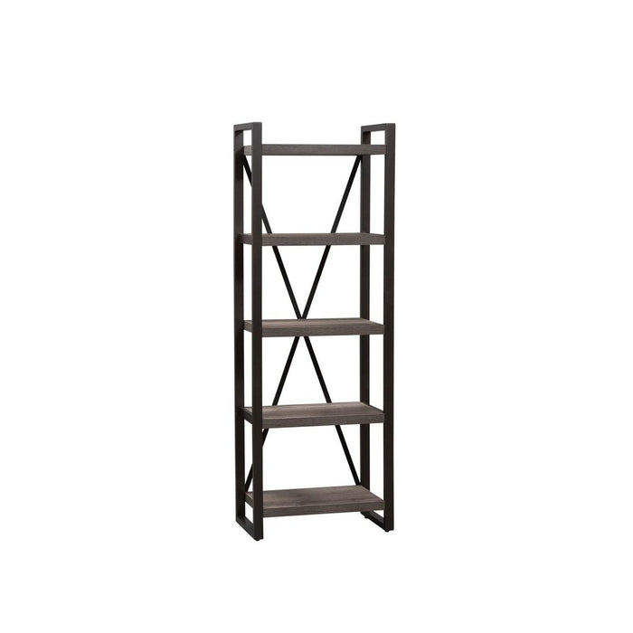 Liberty Furniture Tanners Creek Tall Pier Unit in Greystone