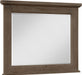 Vaughn-Bassett Sawmill Landscape Mirror in Saddle Grey image