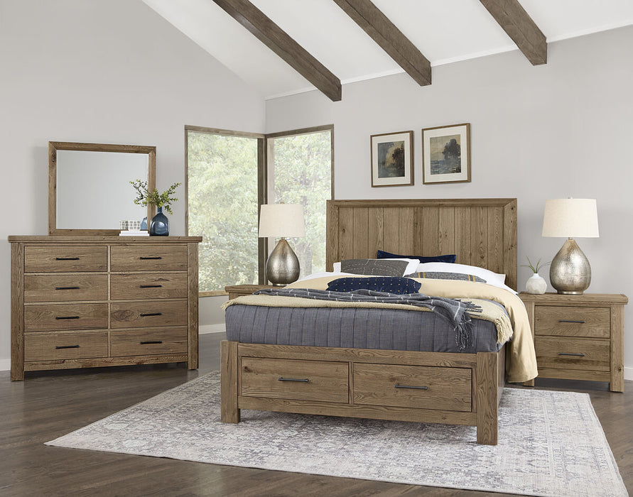 Vaughan Bassett Yellowstone Mirror in Chestnut Natural