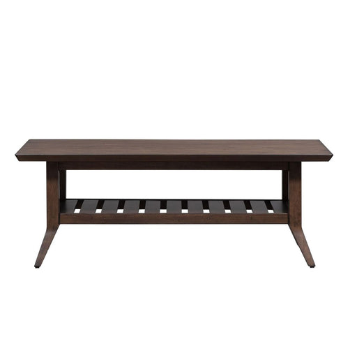 Liberty Furniture Ventura Blvd Rectangular Cocktail Table in Bronze image