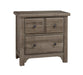 Vaughan Bassett Cool Farmhouse Nightstand in Grey image