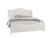 Vaughan Bassett Cool Farmhouse Sleigh Queen Bed in Soft White image