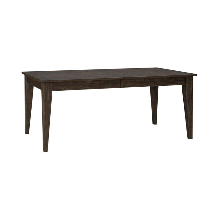 Liberty Furniture Midland Falls Rectangular Leg Table in ustic Brown