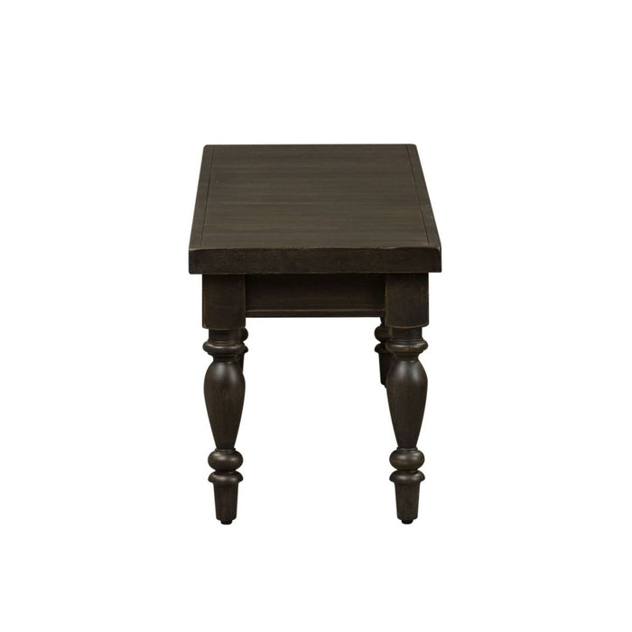 Liberty Furniture Harvest Home Backless Bench (RTA) in Chalkboard