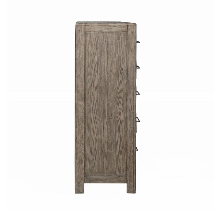 Liberty Furniture Skyview Lodge Chesser in Cobblestone