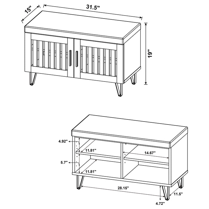 Brixton Storage Benches