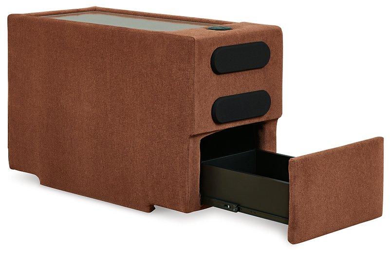 Modmax Balanced Sectional with Audio and Storage Consoles