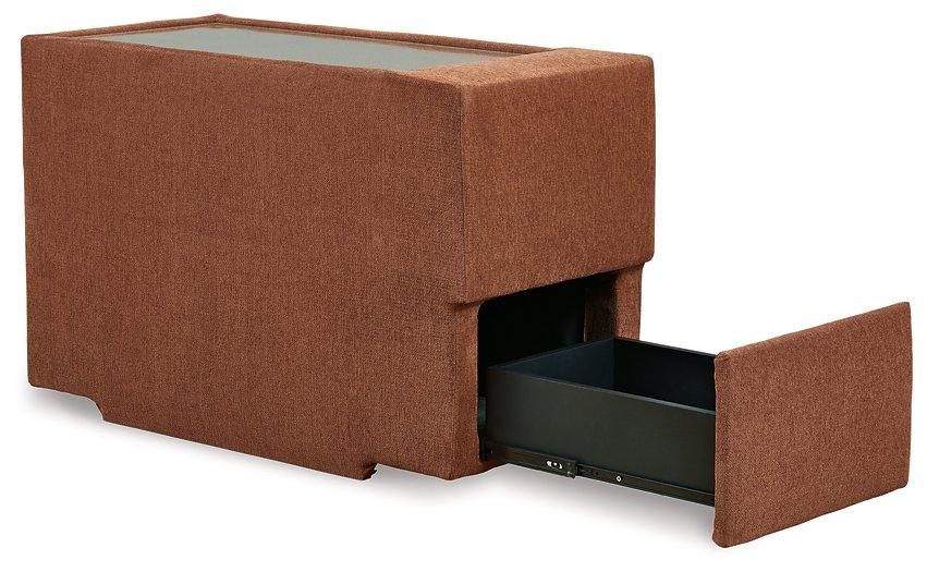 Modmax Balanced Sectional with Audio and Storage Consoles