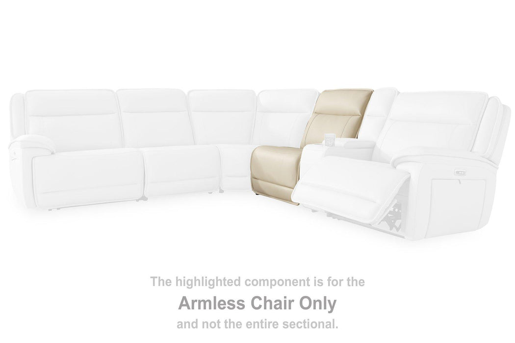 Double Deal Reclining Sectional with 2 Consoles