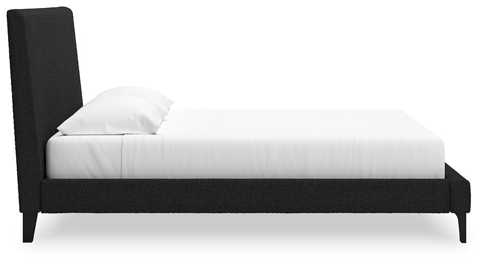 Cadmori Upholstered Bed with Roll Slats