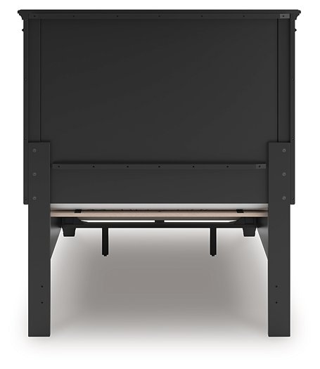 Lanolee Panel Storage Bed